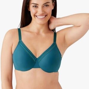 Wacoal Perfect Primer Full Figure Underwire Bra - Dragonfly Teal - Size 38DD